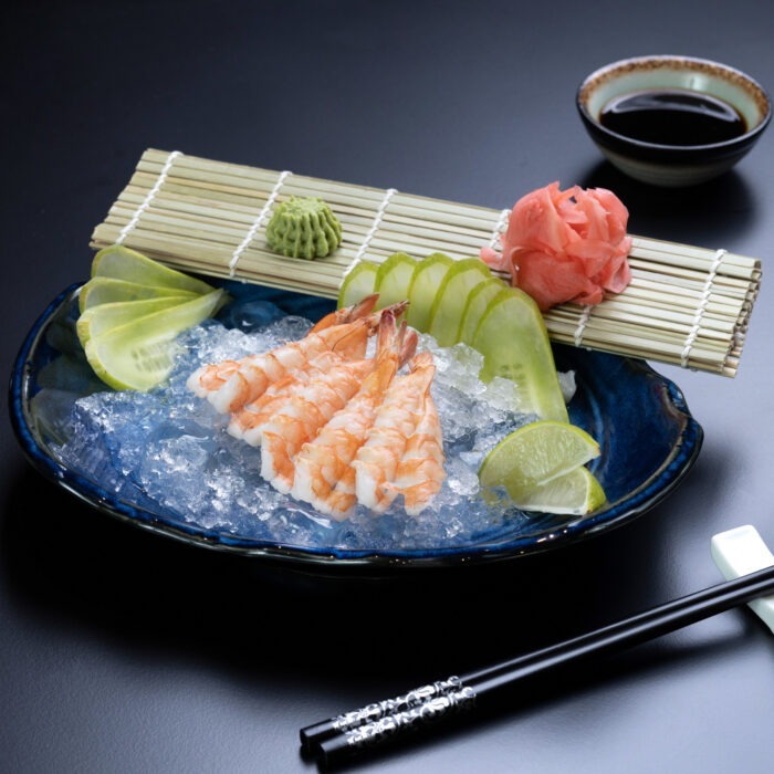 Ebi sashimi