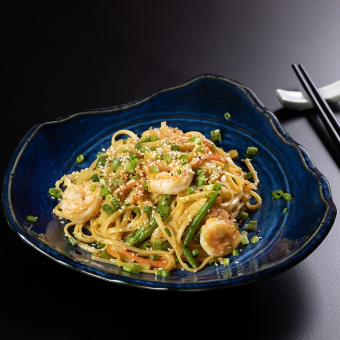 Ebi Udon with Laksa Sauce